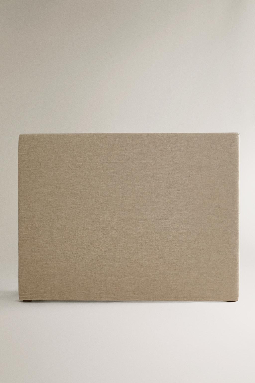 Наволочка из конопли и хлопка для изголовья кровати