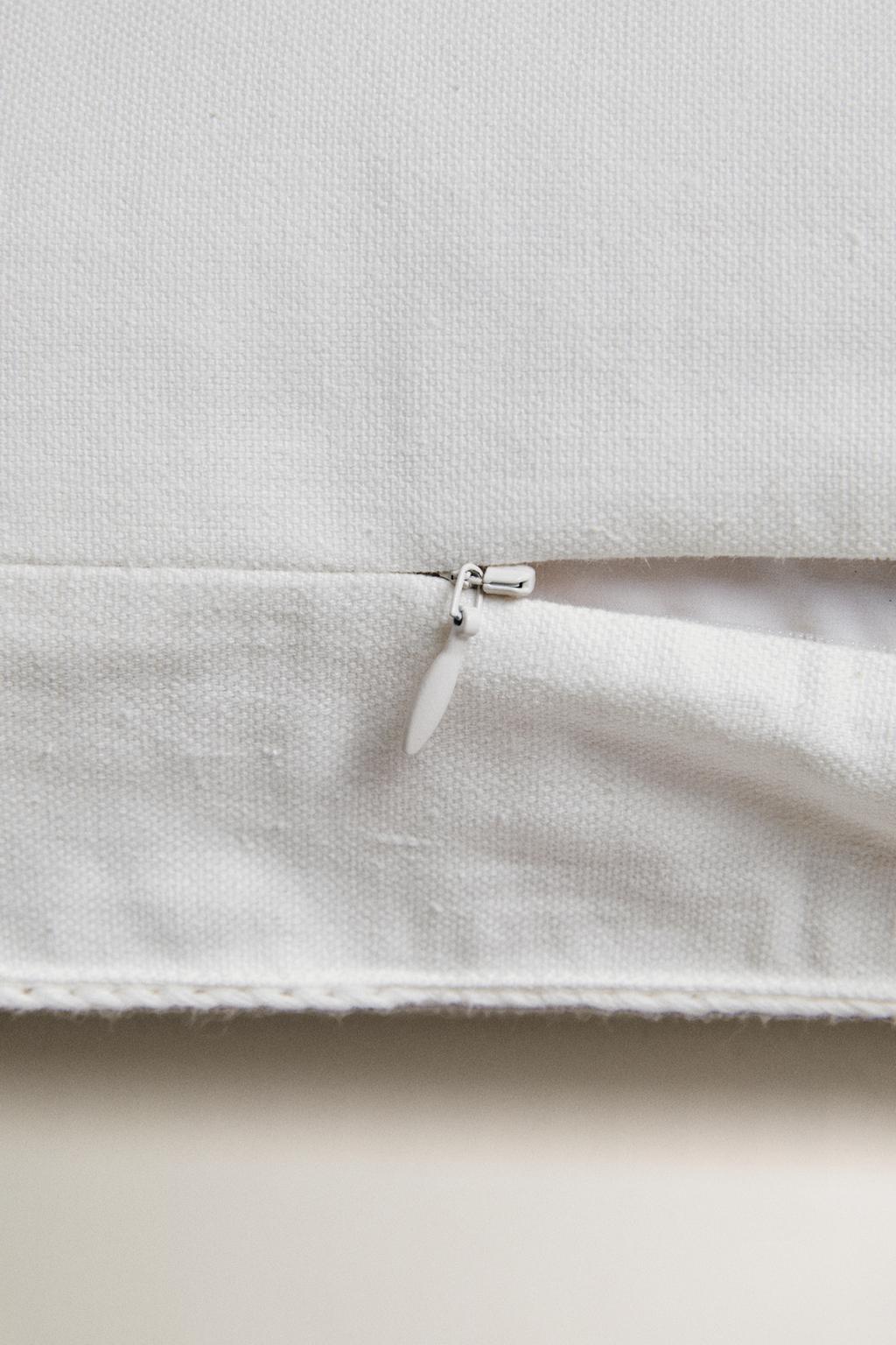 Комплект чехла для подушки из квадратов с крючком из хлопка