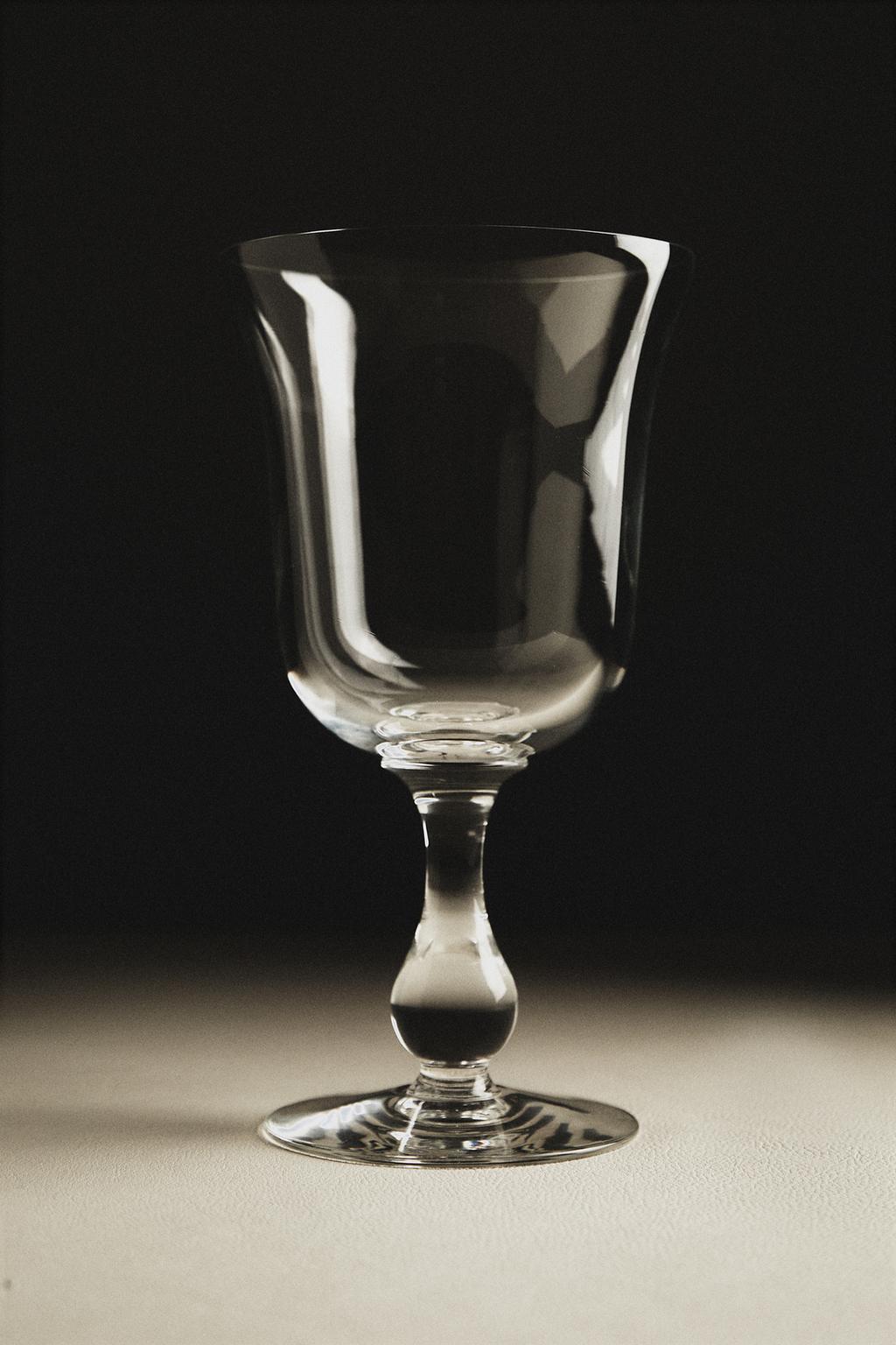 Подсвечник из дутого стекла la granja