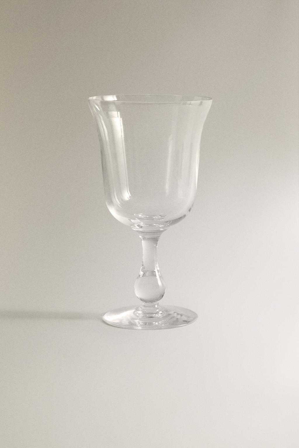 Подсвечник из дутого стекла la granja