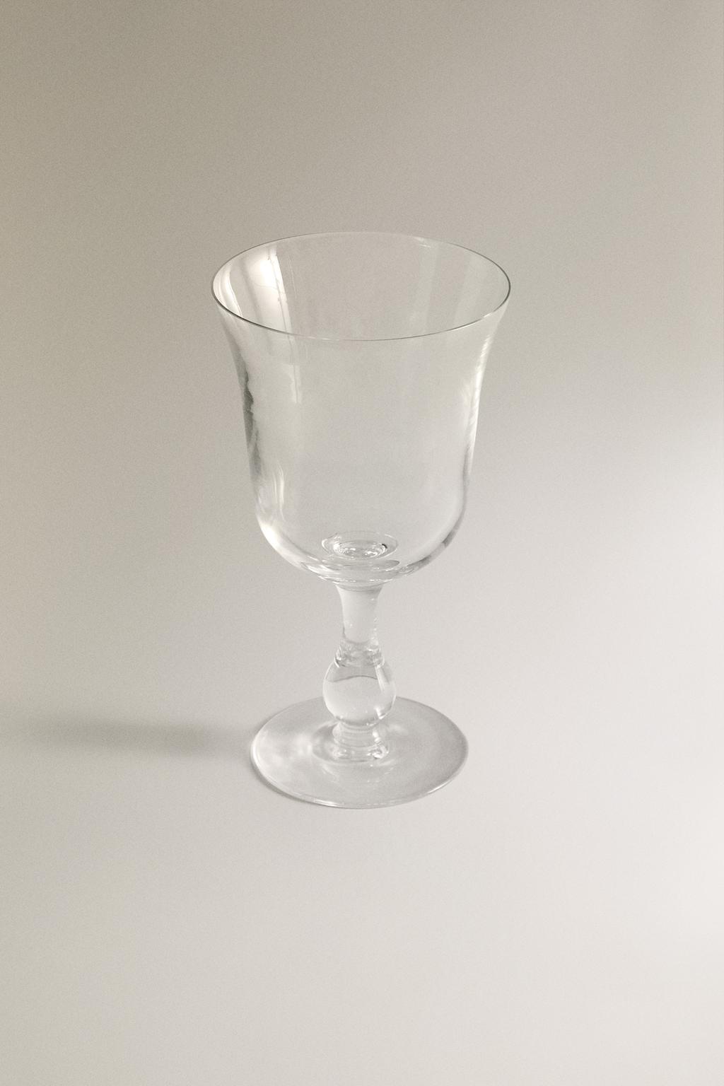 Подсвечник из дутого стекла la granja