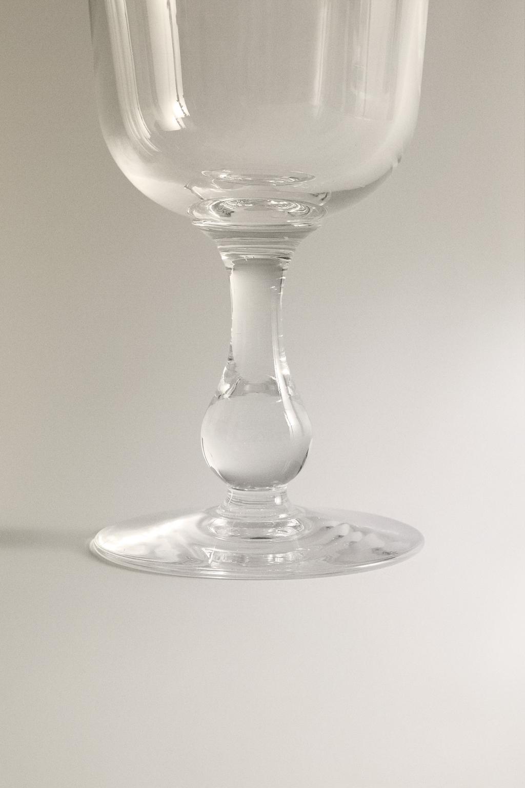 Подсвечник из дутого стекла la granja