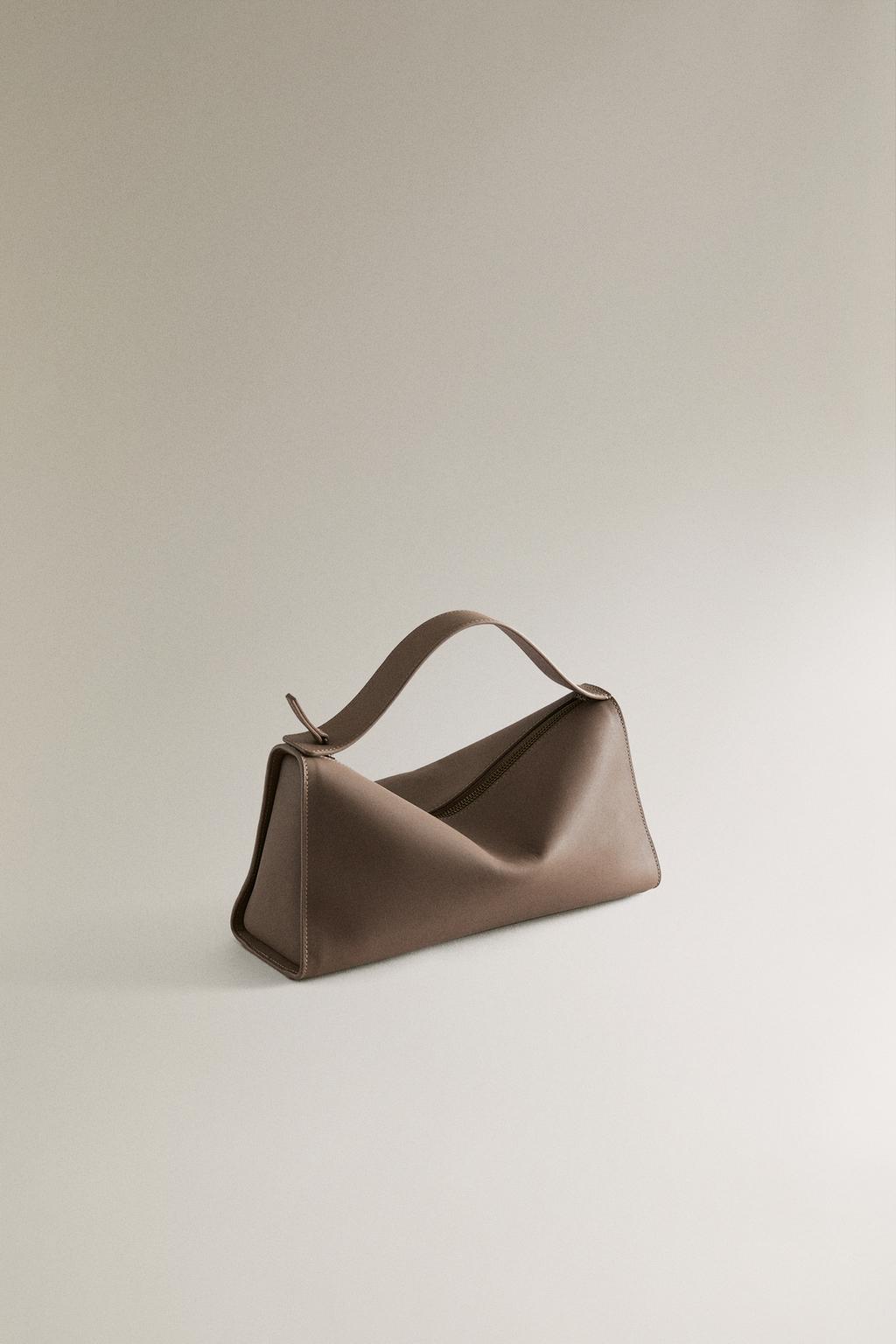 Мини сумка из кожи