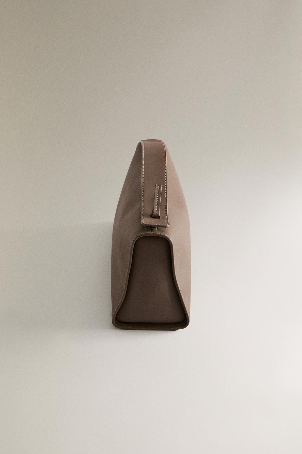 Мини сумка из кожи