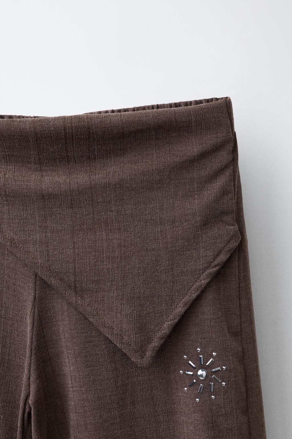 БРЮКИ WIDE LEG С ПУГОВИЦАМИ