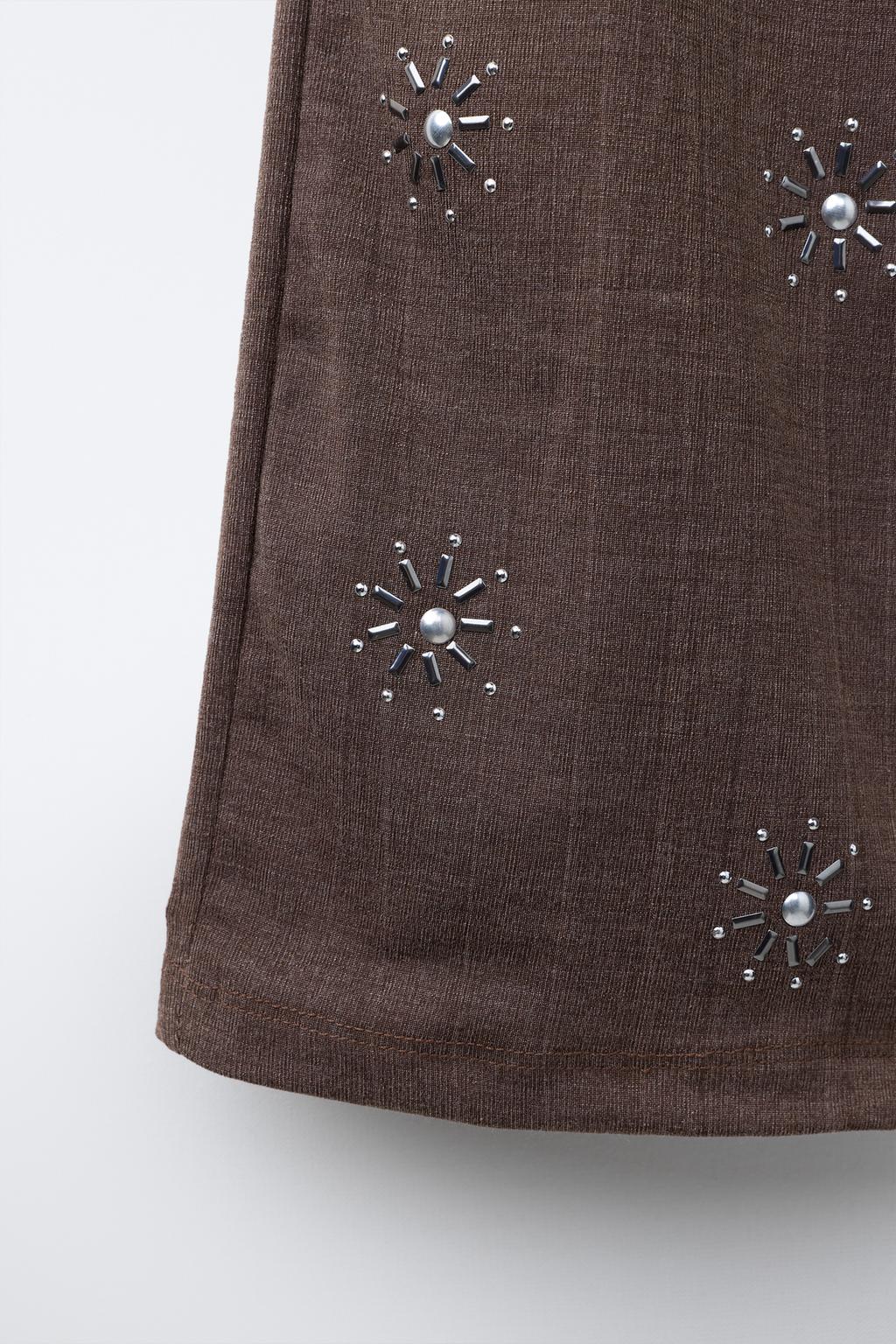 БРЮКИ WIDE LEG С ПУГОВИЦАМИ