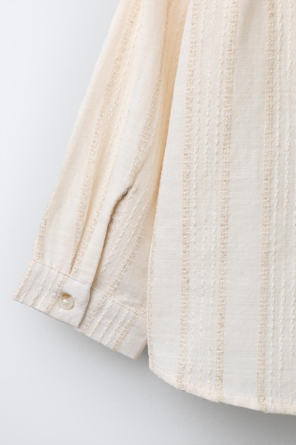 РУБАШКА В ПОЛОСКУ С КАПЮШОНОМ