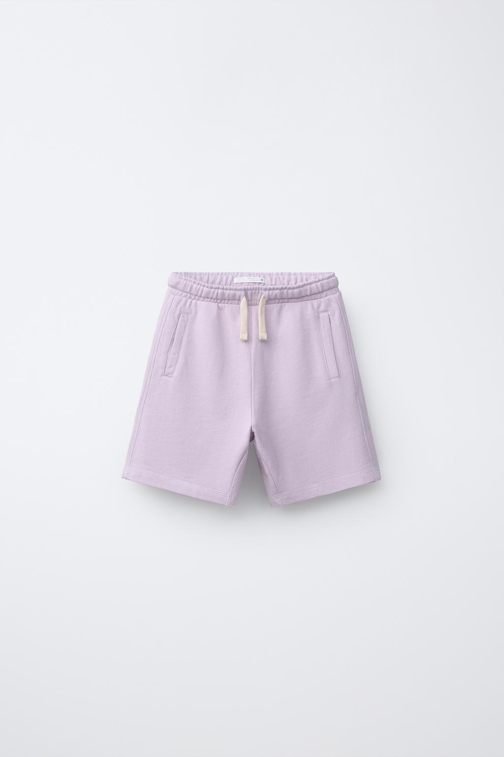 ШОРТЫ ИЗ МЯГКОЙ ТКАНИ С ЛОГОТИПОМ GARMENT DYE