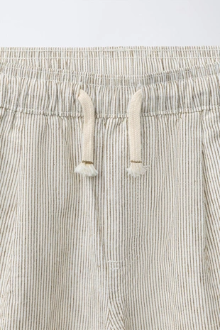 Брюки в пижамном стиле в полоску- Заказать в России