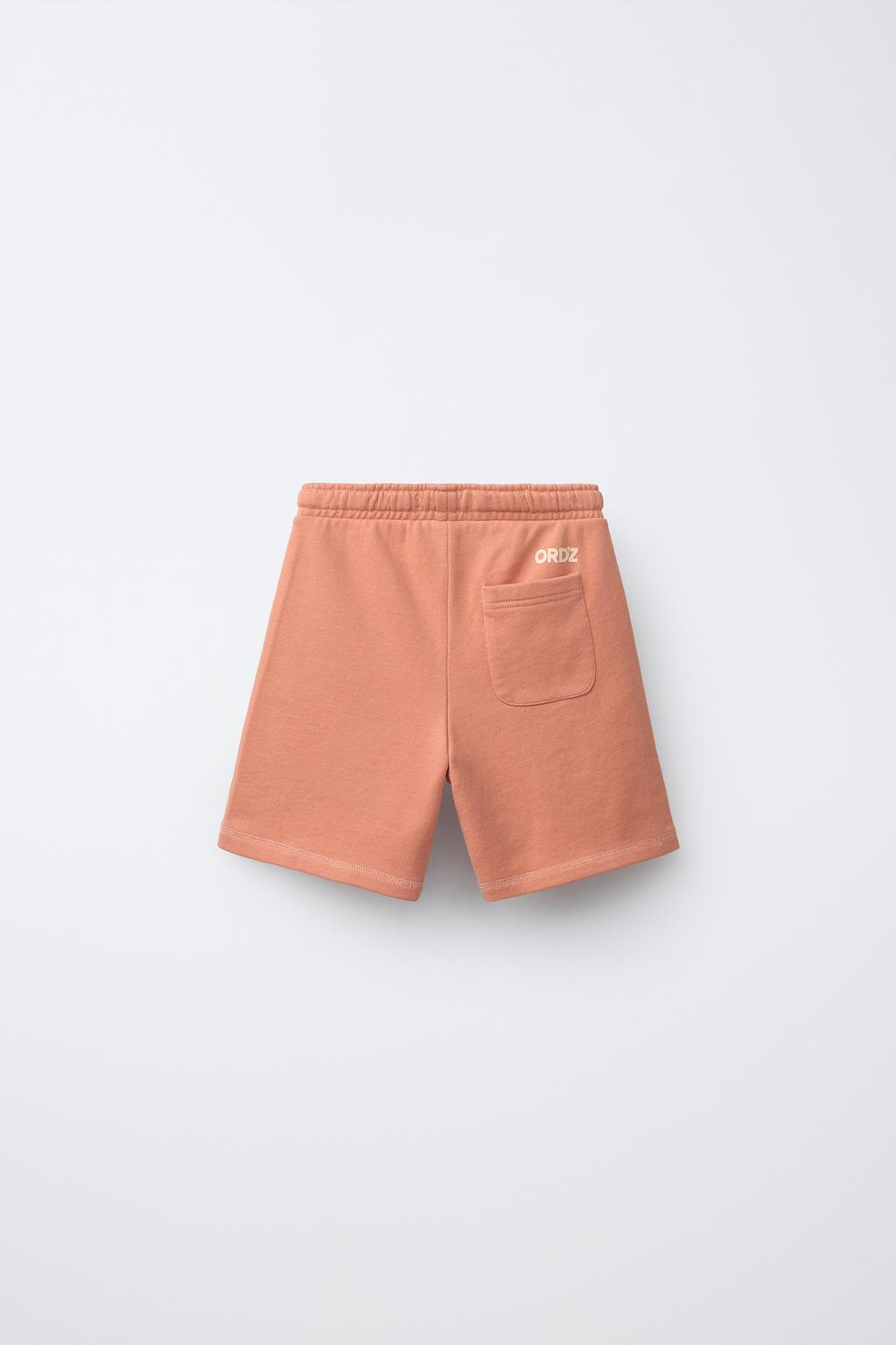 ШОРТЫ ИЗ МЯГКОЙ ТКАНИ С ЛОГОТИПОМ GARMENT DYE