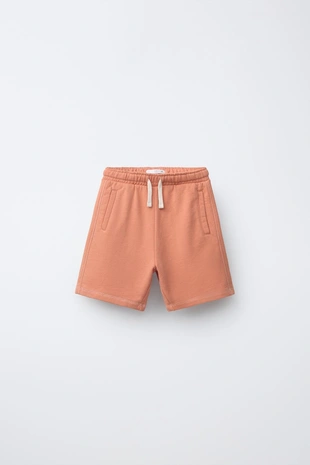 Шорты из мягкой ткани с логотипом Garment Dye