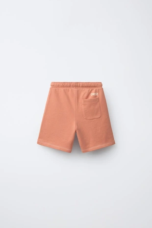 Шорты из мягкой ткани с логотипом Garment Dye