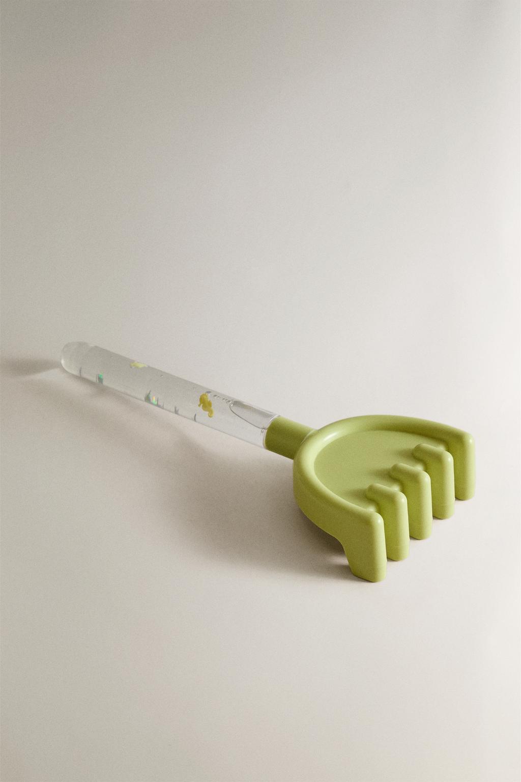 Детская грабельная игрушка для пляжа с блестками