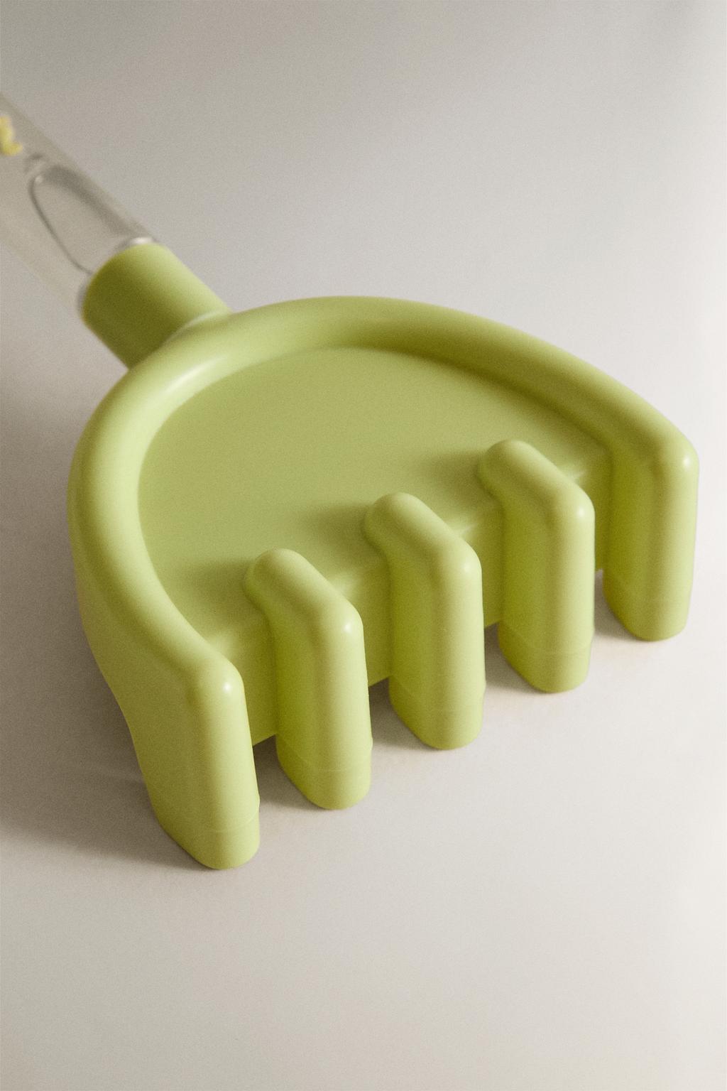 Детская грабельная игрушка для пляжа с блестками