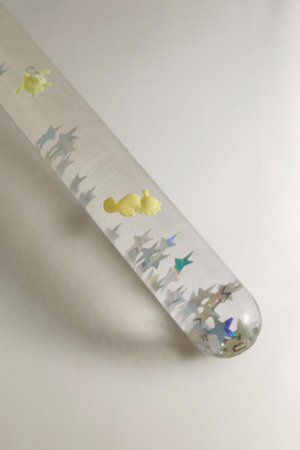 Детская грабельная игрушка для пляжа с блестками