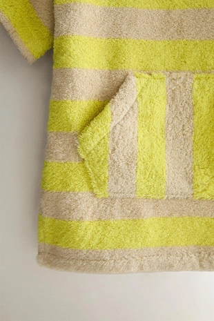 Детский пляжный пончо в полоску- Заказать в России