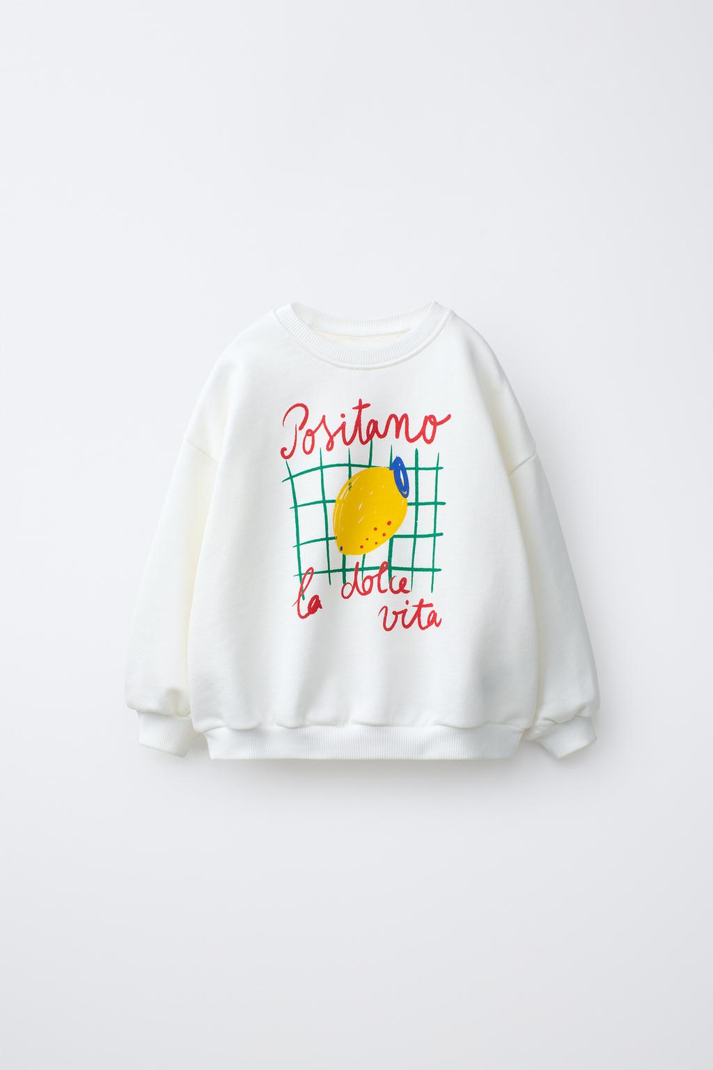 ТОЛСТОВКА С ПРИНТОМ CASA LAWA X ZARA KIDS