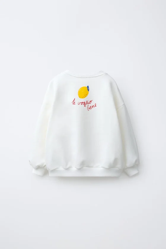 ТОЛСТОВКА С ПРИНТОМ CASA LAWA X ZARA KIDS