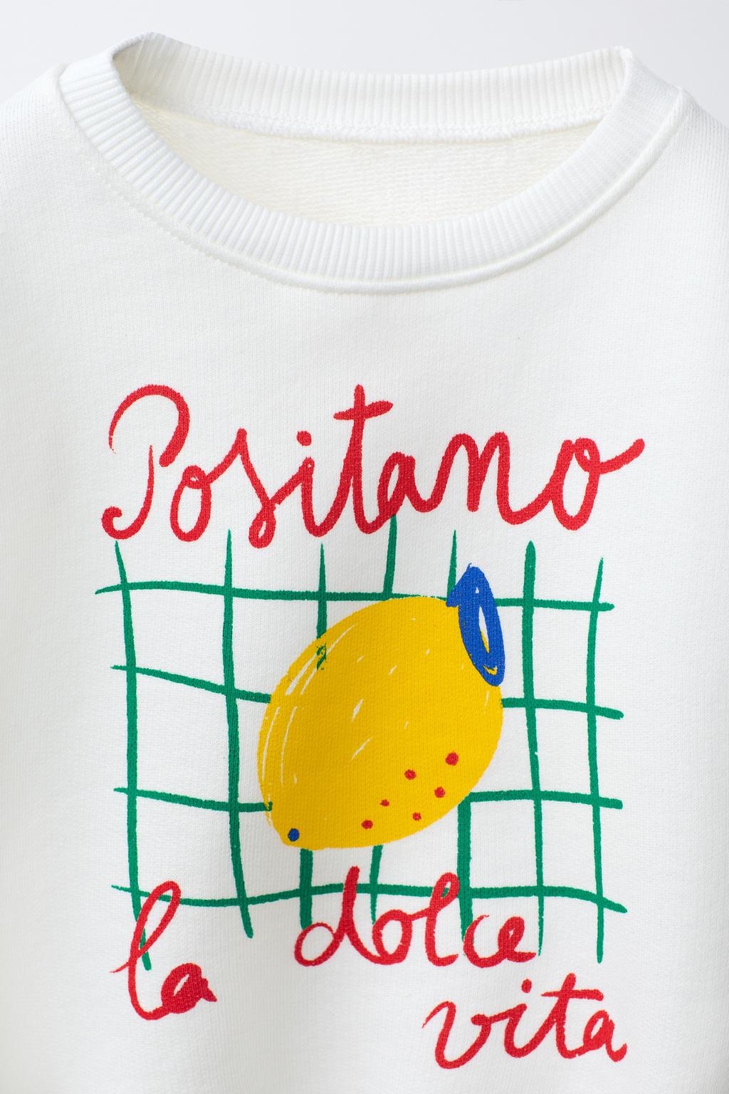 ТОЛСТОВКА С ПРИНТОМ CASA LAWA X ZARA KIDS