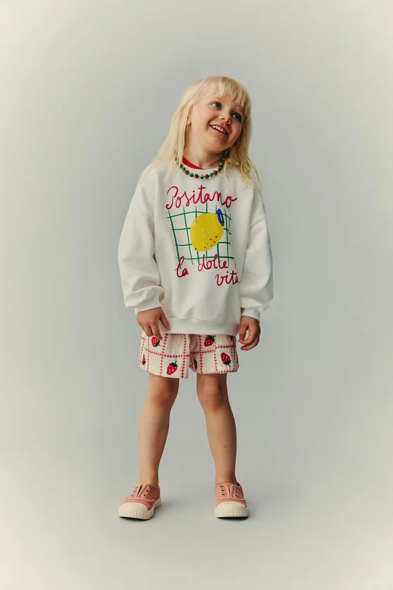 ТОЛСТОВКА С ПРИНТОМ CASA LAWA X ZARA KIDS
