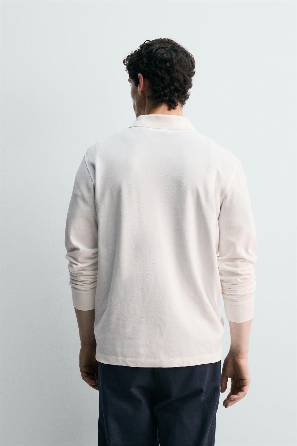 ПОЛО стандартной посадки ПИКЕ С КАРМАНОМ