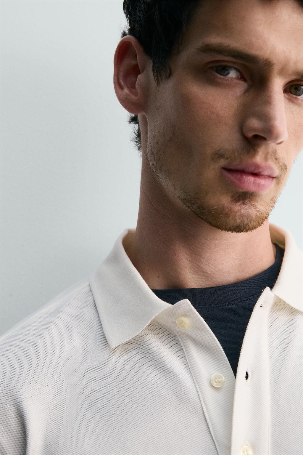 ПОЛО стандартной посадки ПИКЕ С КАРМАНОМ