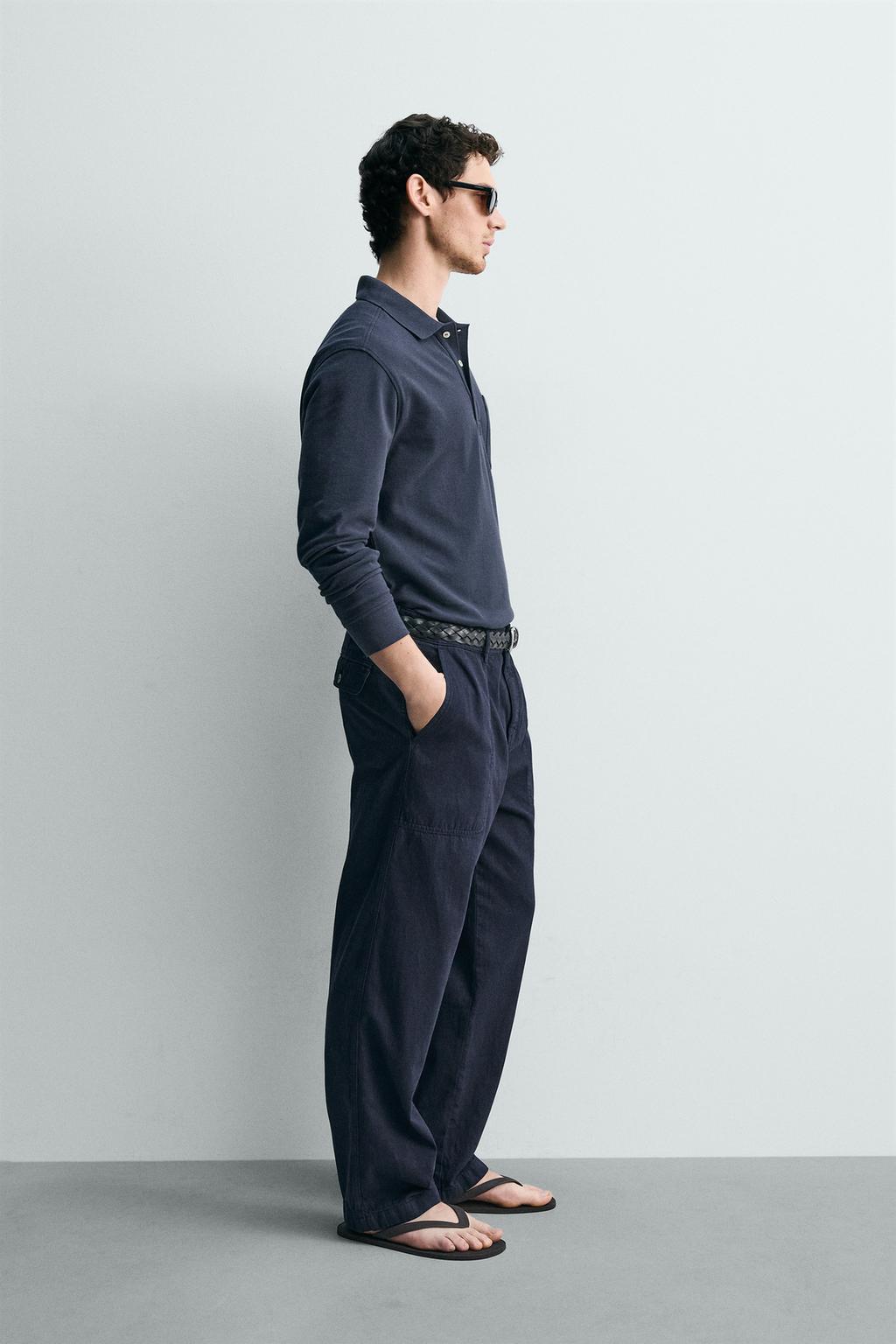 ПОЛО ПИКЕ стандартной посадки С КАРМАНОМ