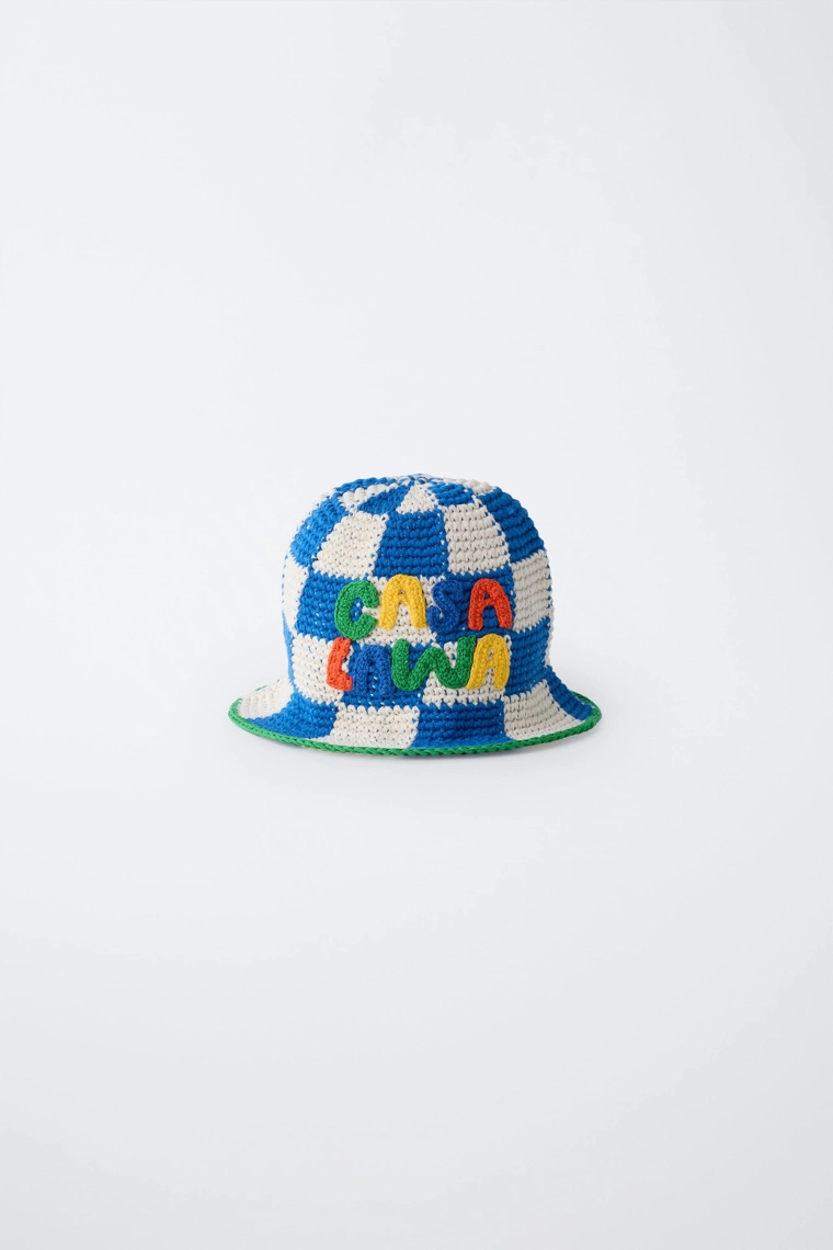Вязаная панама casa lawa x zara kids