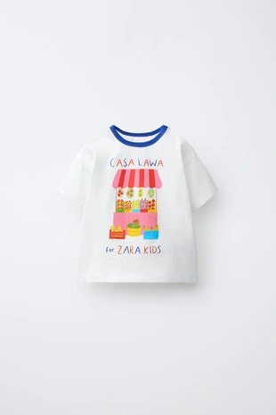 Футболка с принтом Casa Lawa X Zara Kids- Заказать в России