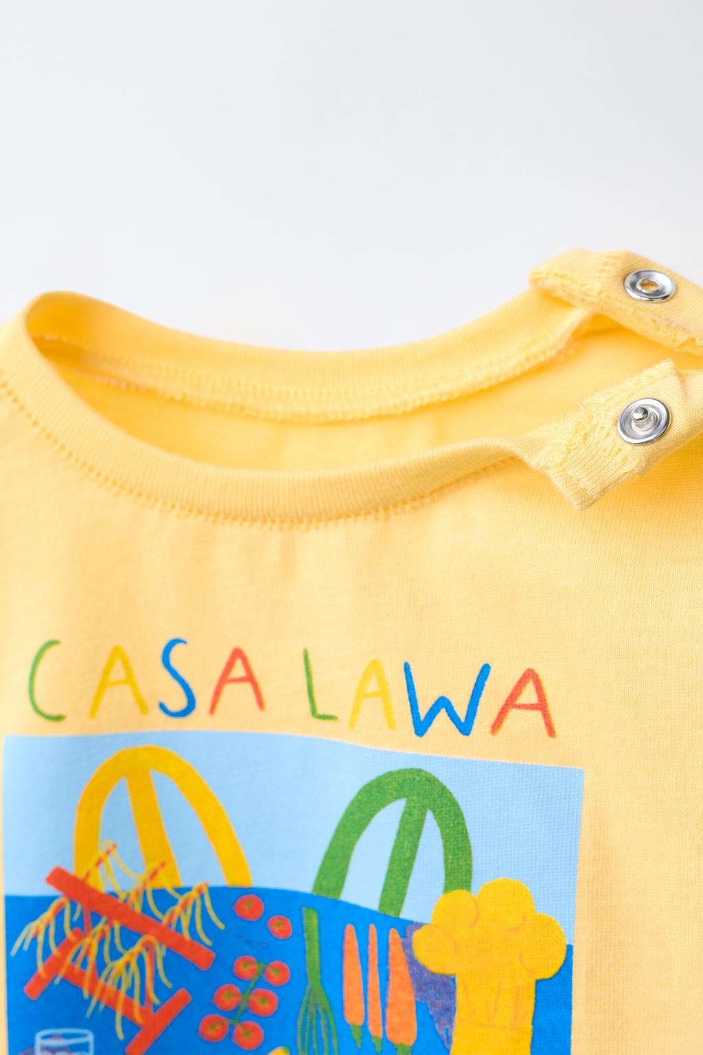 ФУТБОЛКА С ПРИНТОМ CASA LAWA X ZARA KIDS
