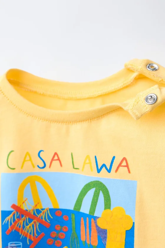 ФУТБОЛКА С ПРИНТОМ CASA LAWA X ZARA KIDS