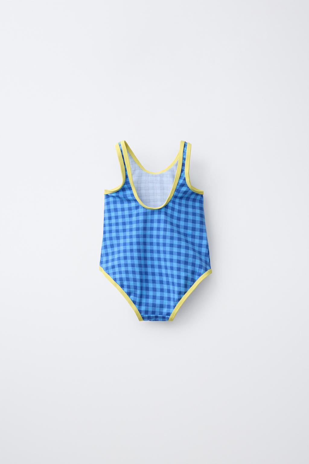 2-6 ЛЕТ/КУПАЛЬНИК В КЛЕТКУ CASA LAWA X ZARA KIDS