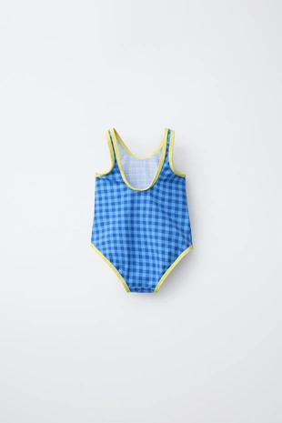 2-6 лет/купальник в клетку Casa Lawa X Zara Kids- Заказать в России