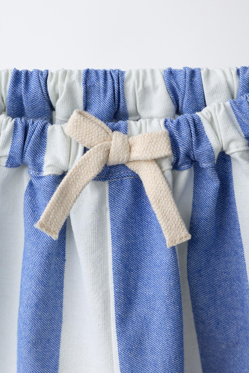 ШИРОКИЕ ШОРТЫ В ПОЛОСКУ CASA LAWA X ZARA KIDS