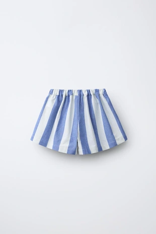 Широкие шорты в полоску Casa Lawa X Zara Kids