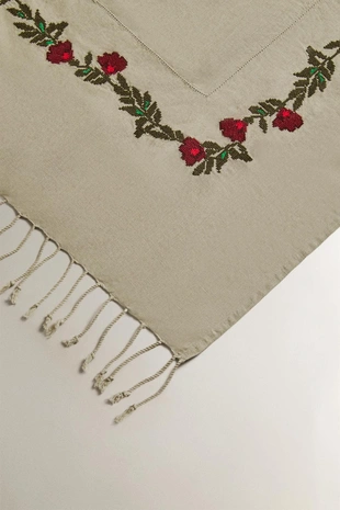 Пляжное полотенце с цветочным узором- Заказать в России