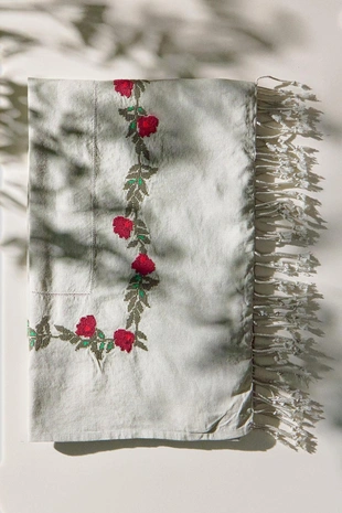 Пляжное полотенце с цветочным узором- Заказать в России