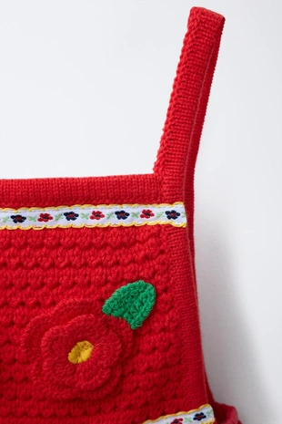 Платье с вышивкой и цветочными деталями — Casa Lawa X Zara Kids- Заказать в России