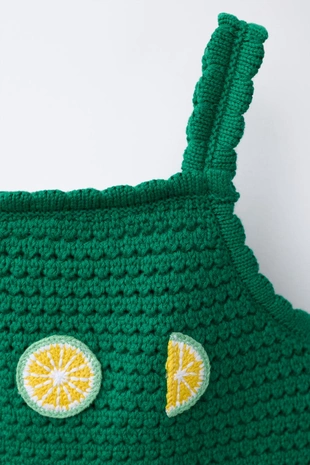 Вязаный топ кроше Casa Lawa X Zara Kids- Заказать в России