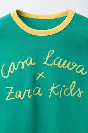 Футболка с логотипом Casa Lawa X Zara Kids- Заказать в России
