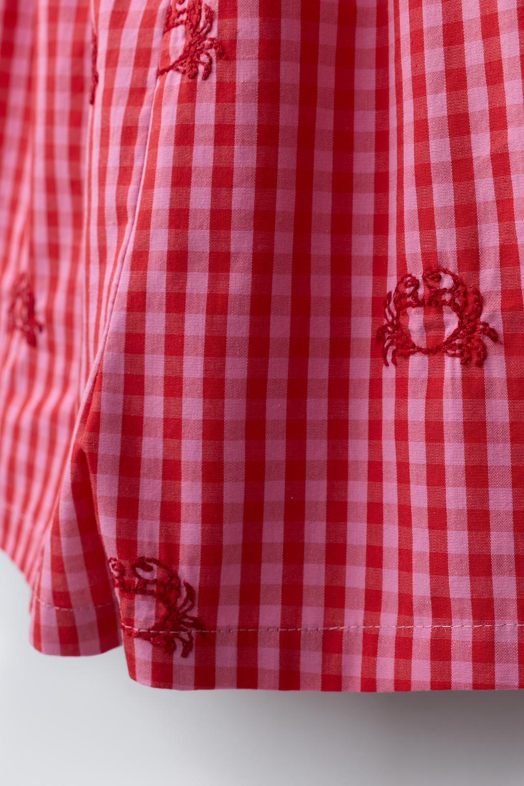 КОМБИНЕЗОН С ВЫШИВКОЙ КРАБОВ CASA LAWA X ZARA KIDS