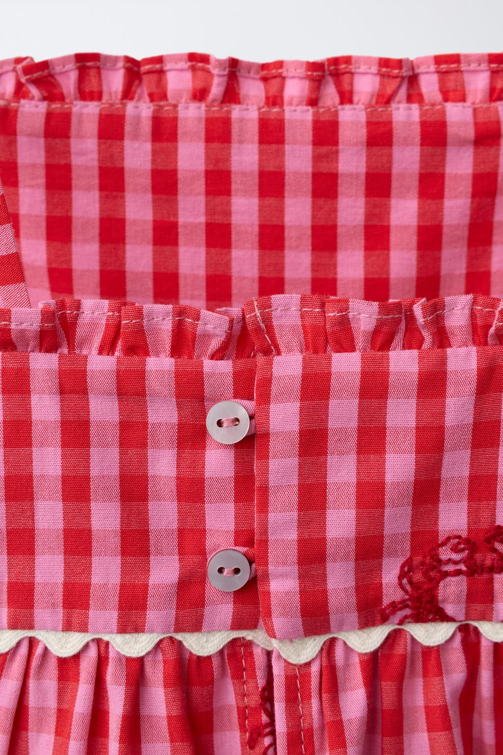 КОМБИНЕЗОН С ВЫШИВКОЙ КРАБОВ CASA LAWA X ZARA KIDS