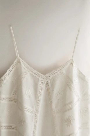 Ночная сорочка с вышивкой- Заказать в России