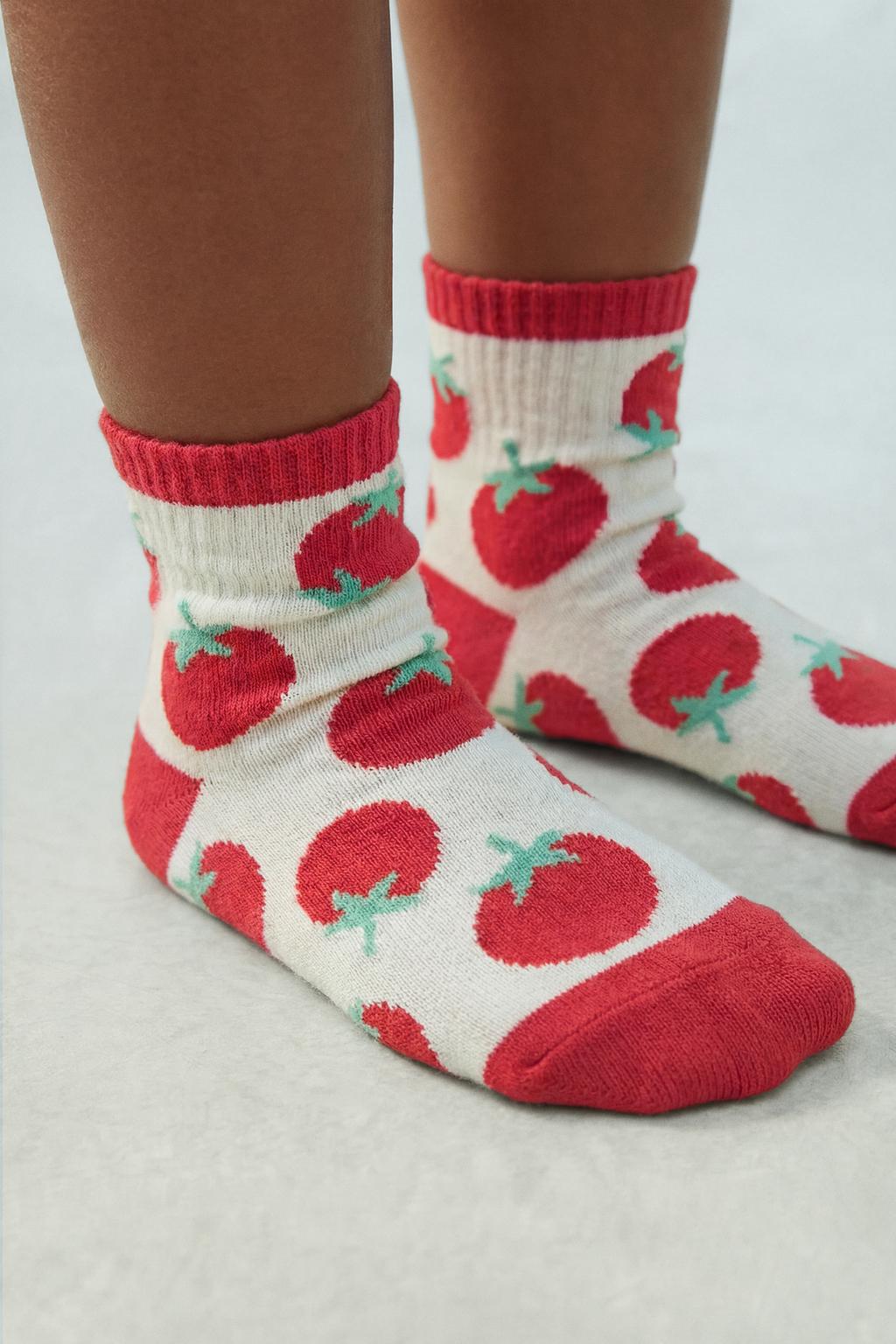 НАБОР ИЗ ДВУХ КОРОТКИХ НОСКОВ CASA LAWA X ZARA KIDS