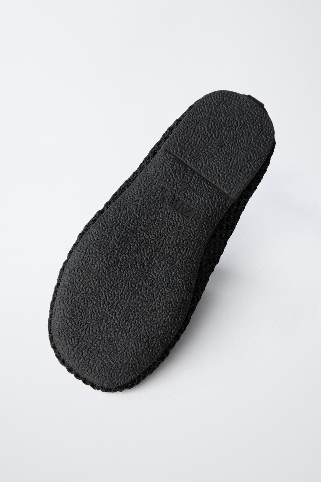 Туфли-балетки из сетки