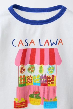 Футболка с принтом Casa Lawa X Zara Kids- Заказать в России