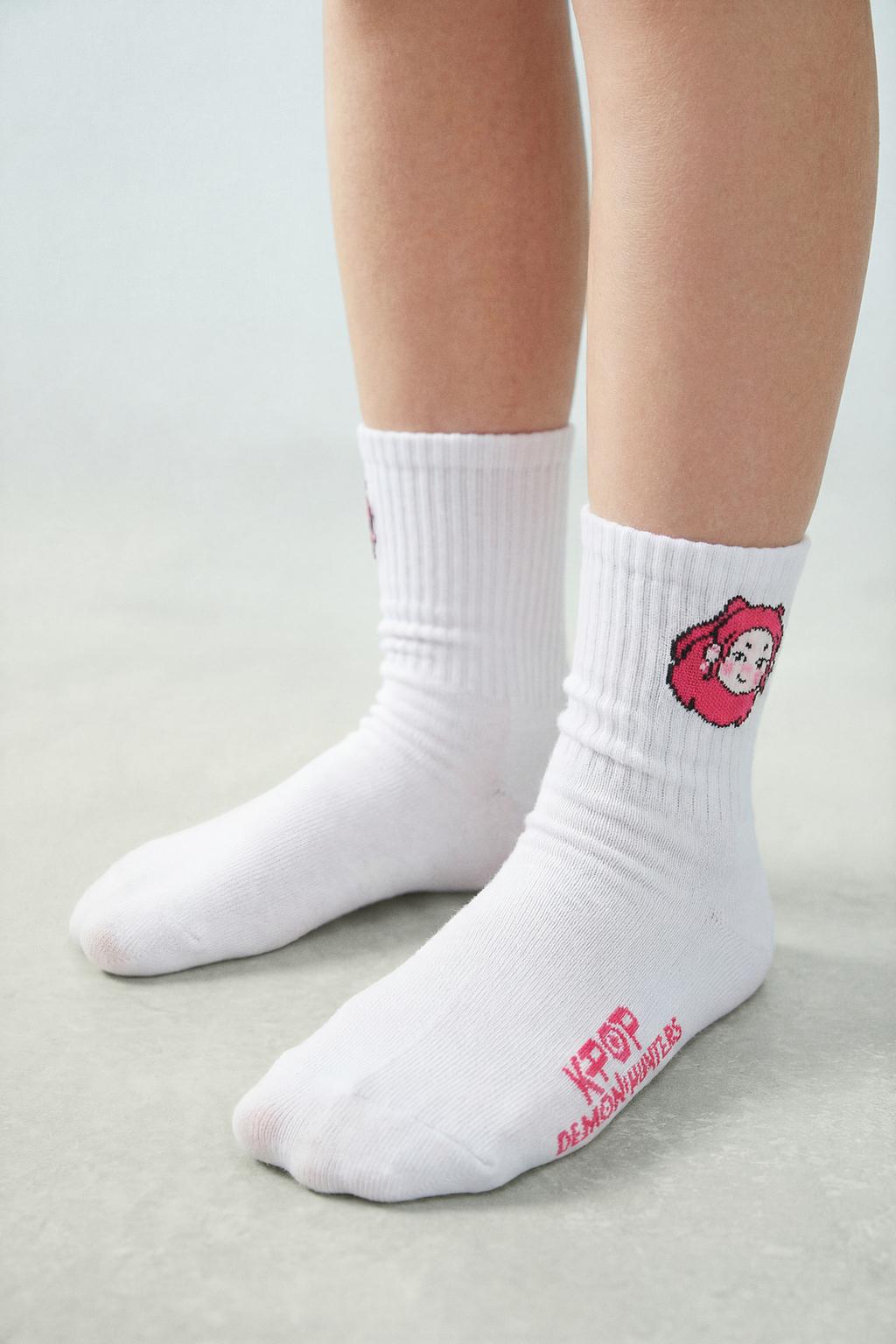 НАБОР ИЗ 3 ПАР НОСКОВ «Kpop Demon Hunters» © Netflix