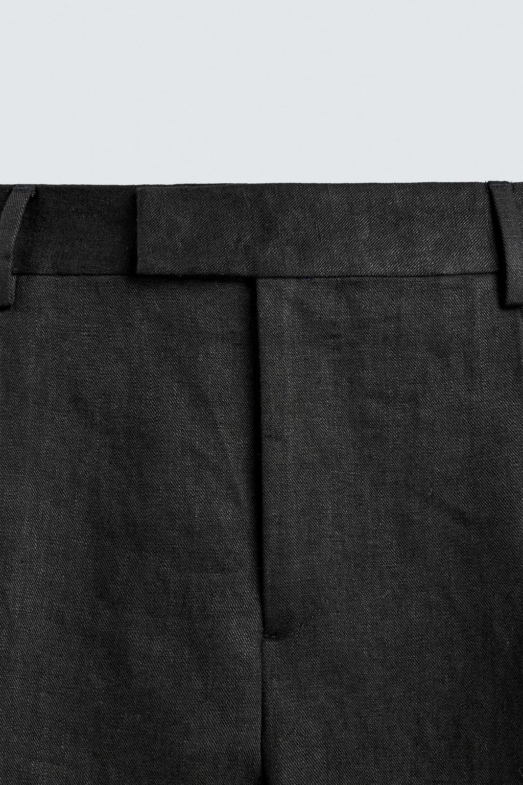 КОСТЮМНЫЕ БРЮКИ ИЗ 100% ЛЬНА Zara «Aaron Levine»
