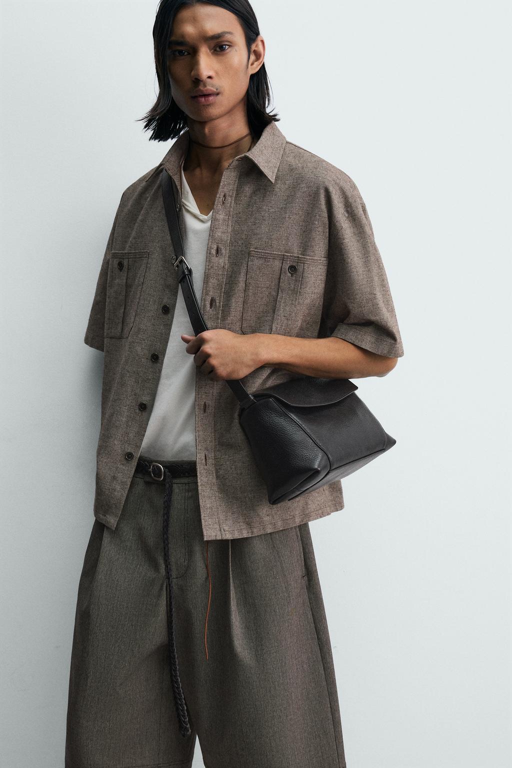 РУБАШКА ОВЕРСАЙЗ С КАРМАНАМИ