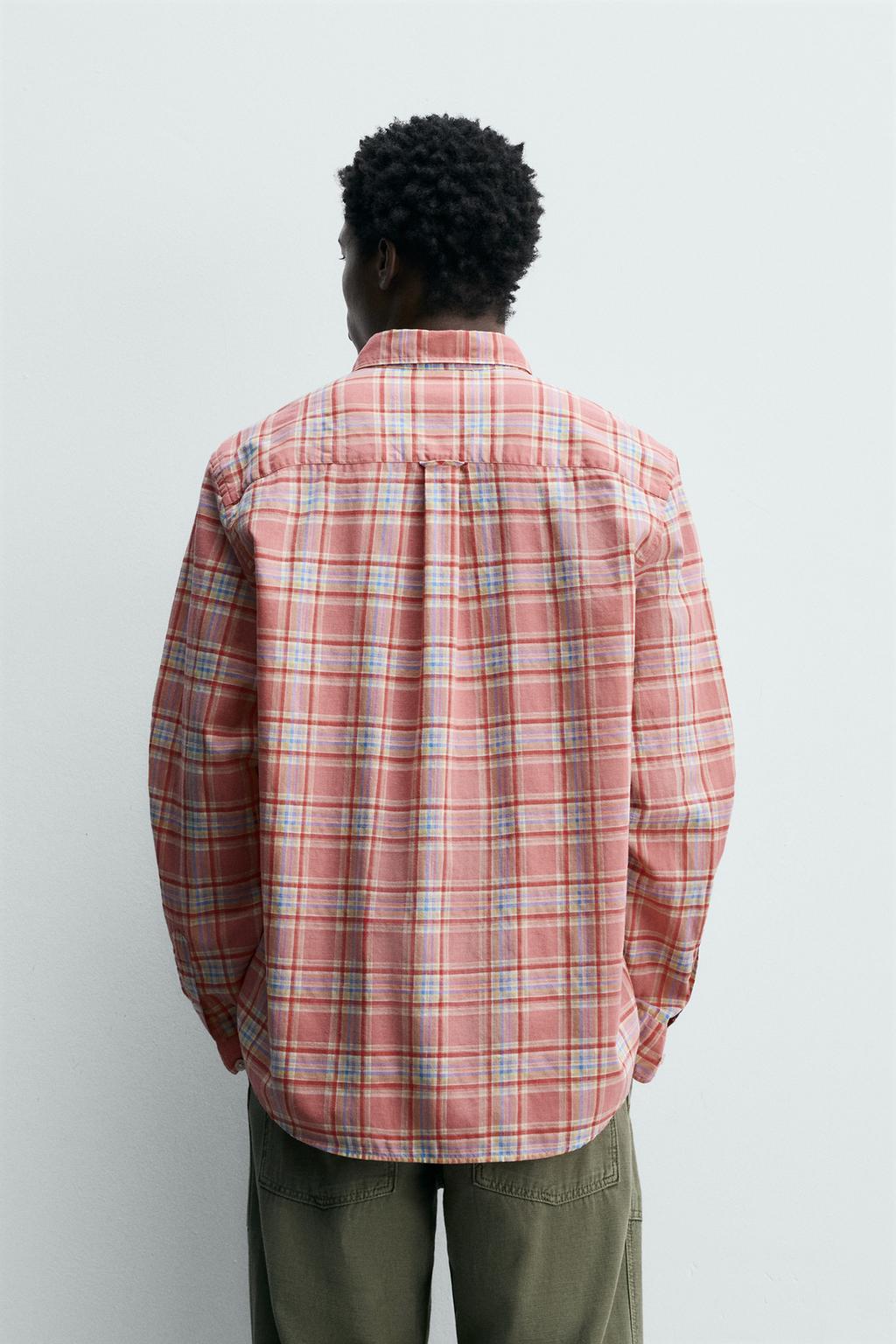 РУБАШКА стандартной посадки В КЛЕТКУ